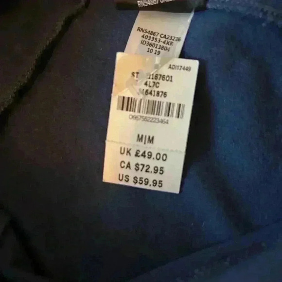 NWT Victoria's Secret PINK ULTIMATE V VELVET STRIPE Cozy LEGGING Size Medium NEW - Picture 4 of 10